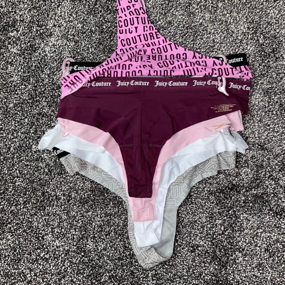 NWOT Juicy Couture No Panty Lines Thong Panties Size Medium - Picture 3 of 6